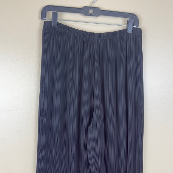 Good American Plisse Wide Leg Trousers Women’s Size 3/4 - Picture 4 of 13